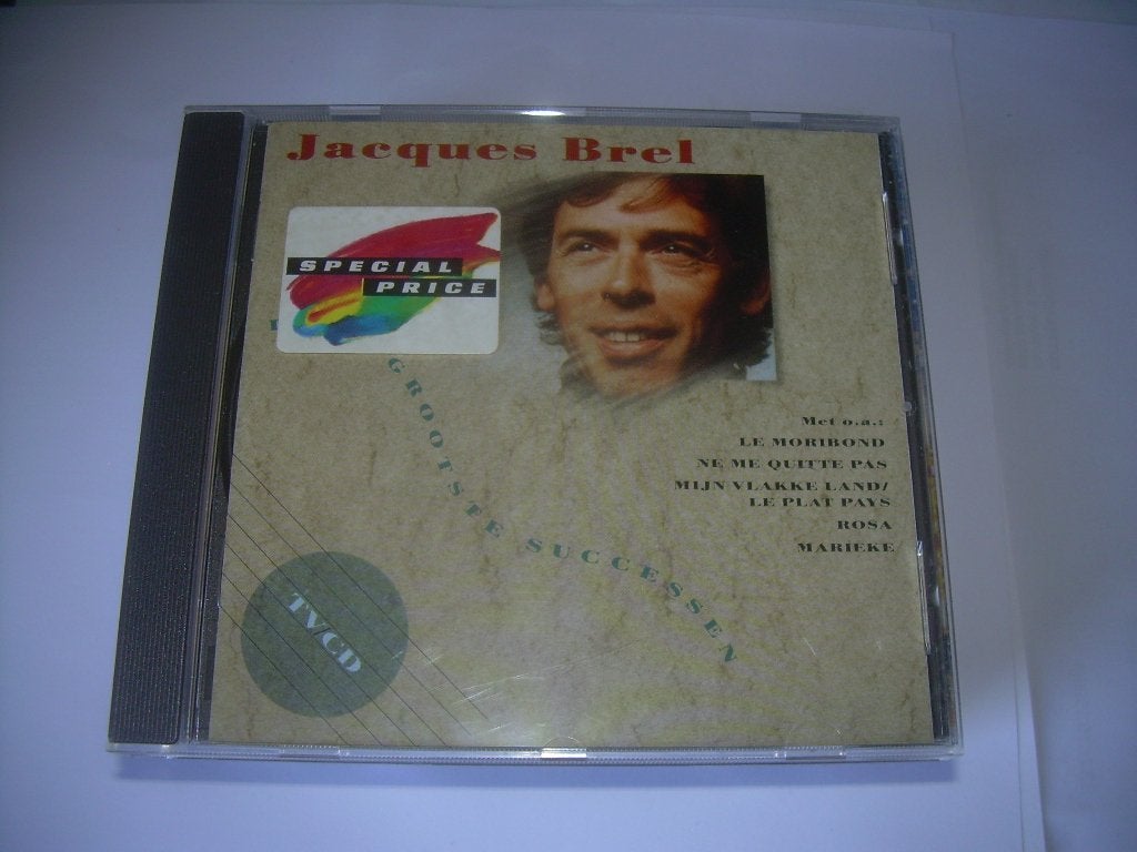 CD - JACQUES BREL - 24 HITS, Cd's en Dvd's, Cd's | Franstalig, Ophalen of Verzenden, Zo goed als nieuw, Eerste persing, Verzamelalbum
