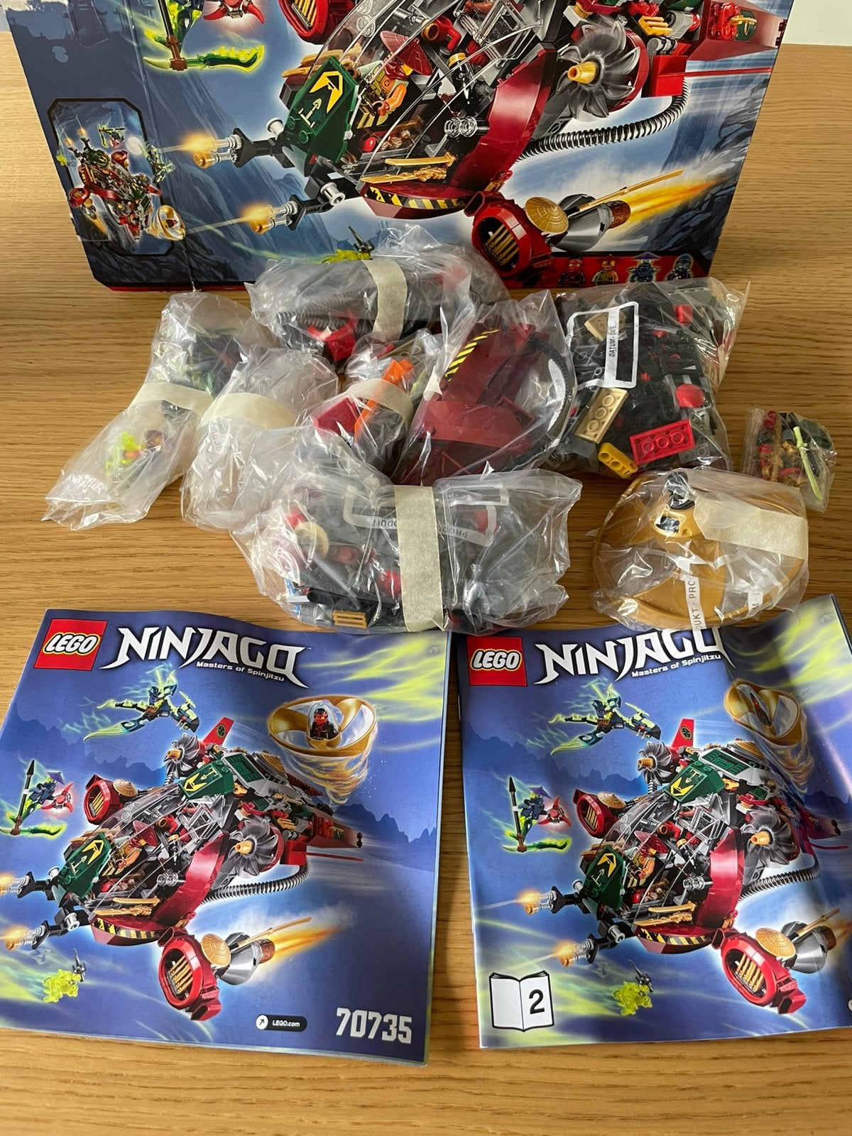 LEGO Ninjago 70735 Masters Of Spinjitzu, Verzenden, Lego, Zo goed als nieuw, Compleet