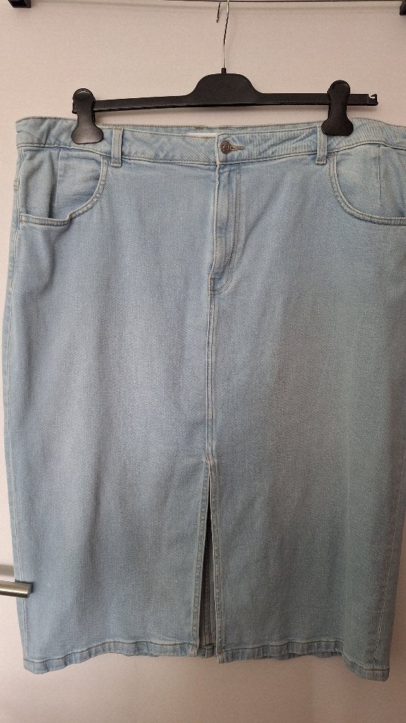 WEfashion JEANSROK Blue Ridge XXXL, Kleding | Dames, Rokken, WEfashion, Blauw, Maat 46/48 (XL) of groter, Nieuw