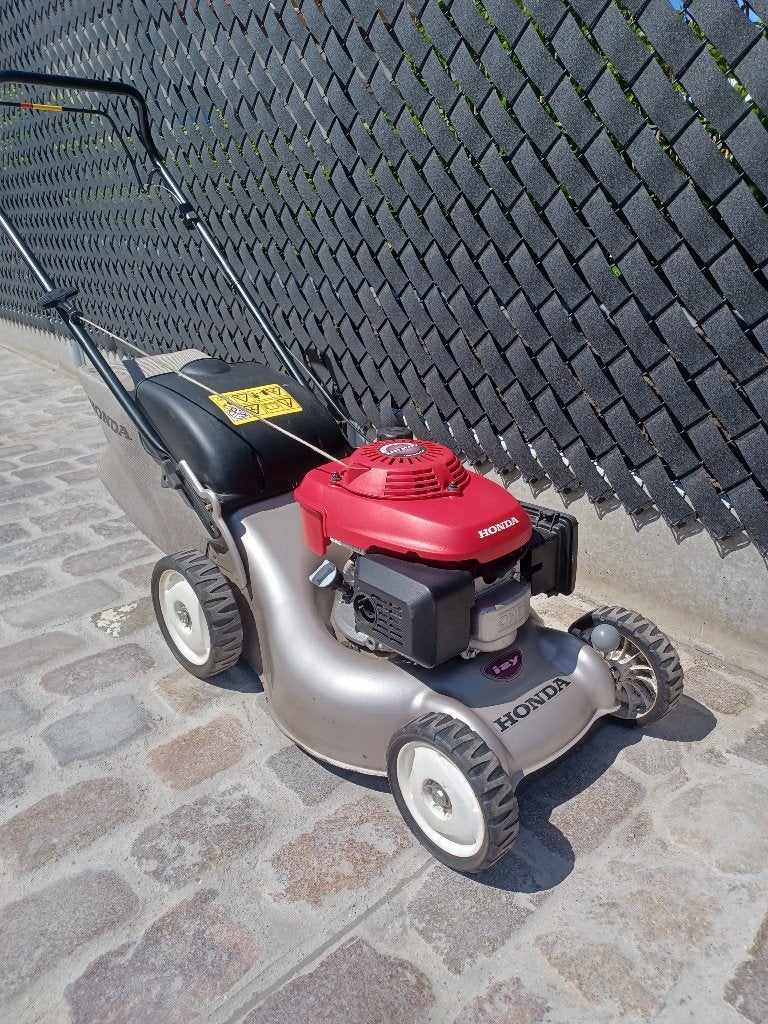 Honda grasmaaier – sterke benzinemaaier met opvangbak, Ophalen, Honda., Zo goed als nieuw, Opvangbak