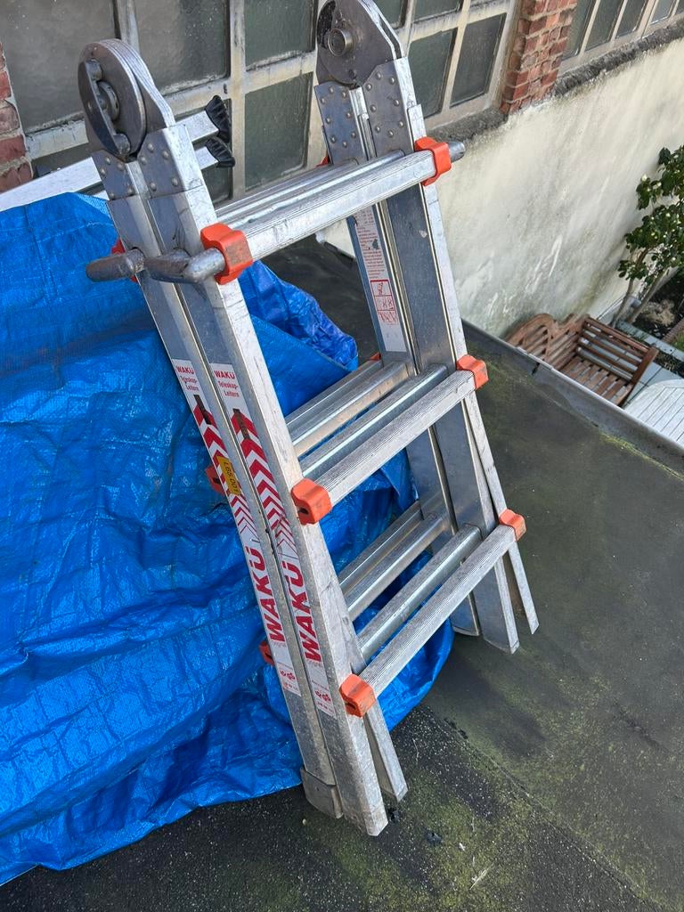 Waku ladder, Ophalen, Zo goed als nieuw
