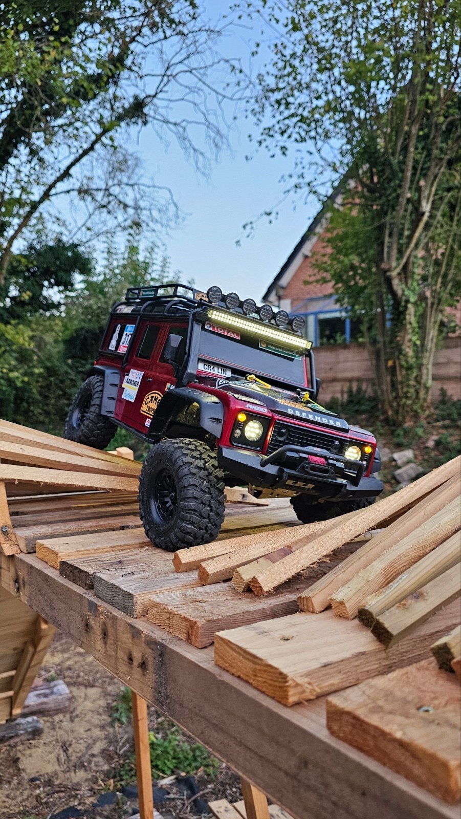 Traxxas TRX4 Defender, Échelle 1:10, Voiture off road, Comme neuf, Enlèvement