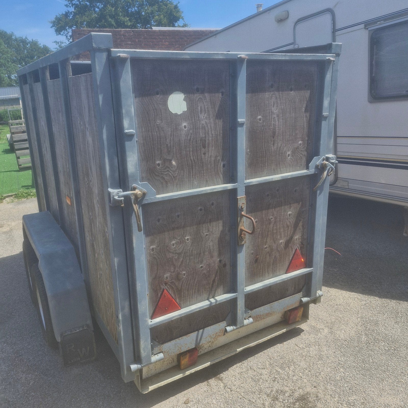 Gesloten aanhanger, Auto diversen, Aanhangers en Bagagewagens, Ophalen