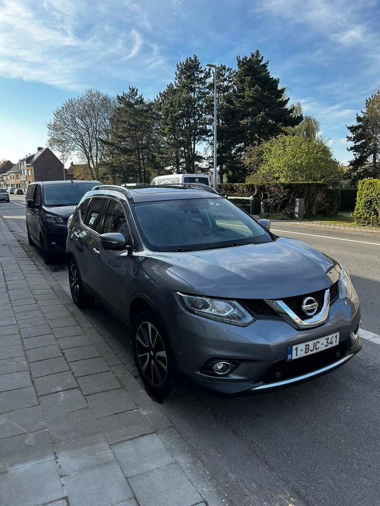 Nissan xtrail 1.6dCi 5zit 2016 117000 km,s, Autos, Nissan, Cuir, Argent ou Gris, Euro 6, Boîte manuelle
