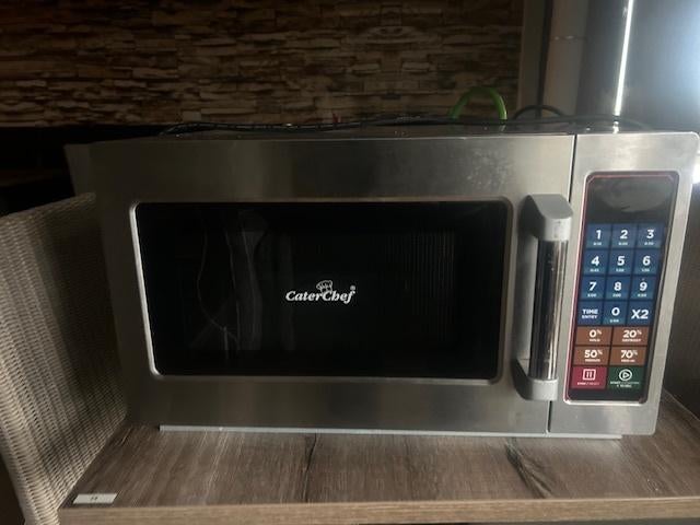 CATERCHEF MICROGOLFOVEN, Ophalen