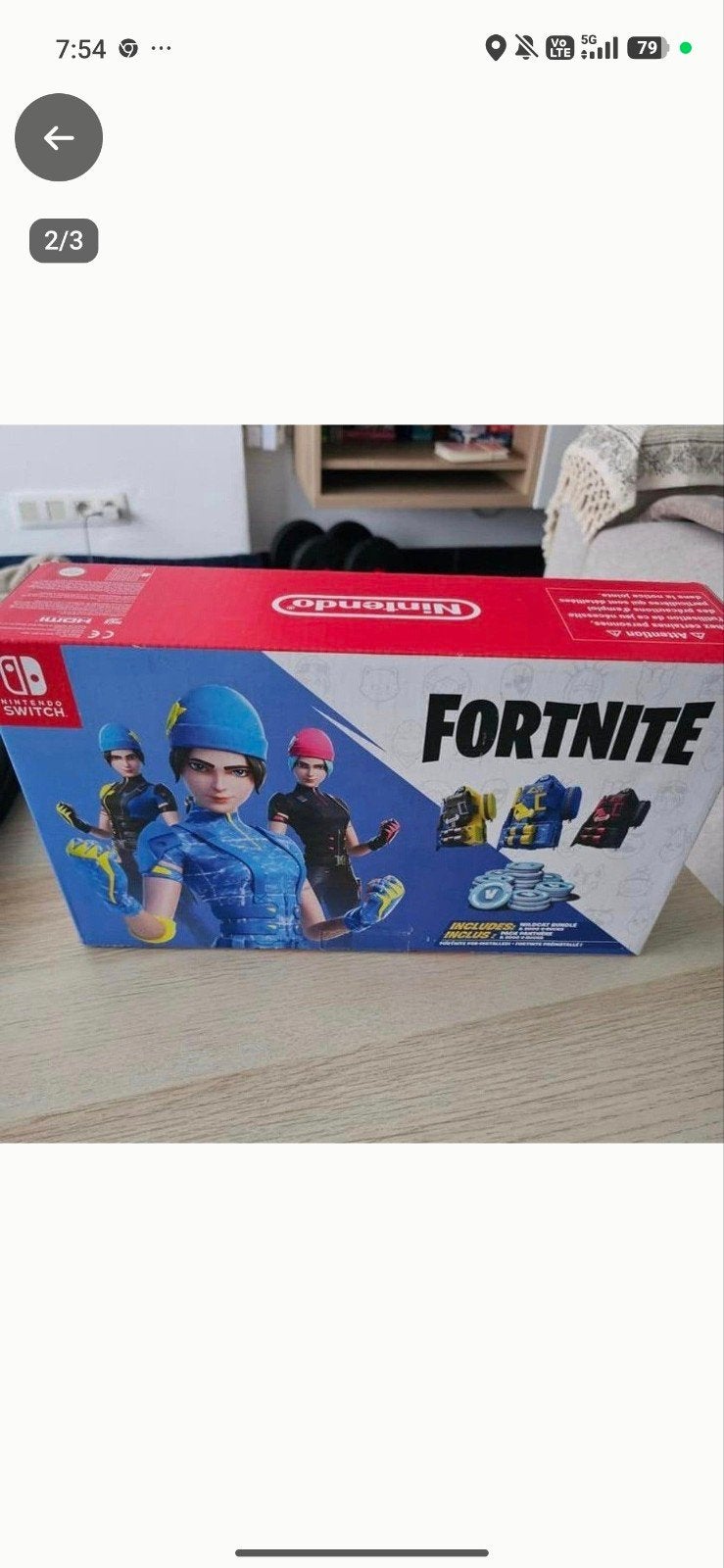 Fortnite Switch-console, Ophalen, Zo goed als nieuw, Met 2 controllers, Switch Original