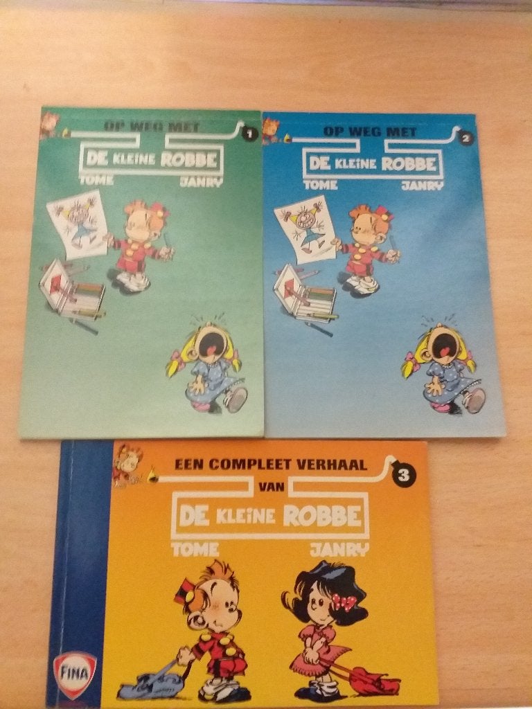 DE KLEINE ROBBE " RECLAME FINA ", Plusieurs BD, Enlèvement ou Envoi, Utilisé