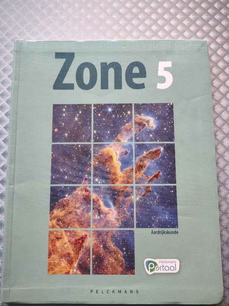 schoolboek Aardrijkskunde Zone 5, Ophalen of Verzenden, Zo goed als nieuw, ASO, Aardrijkskunde