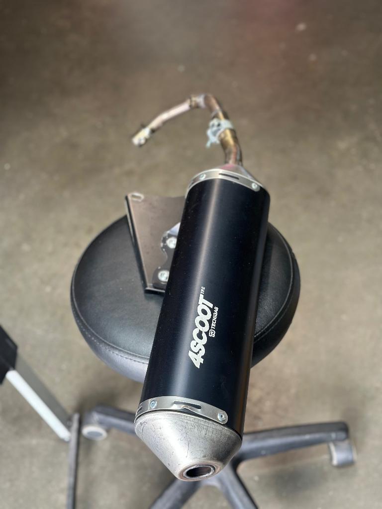 4scoot uitlaat Piaggio zip iget, Ophalen, Uitlaat, Piaggio