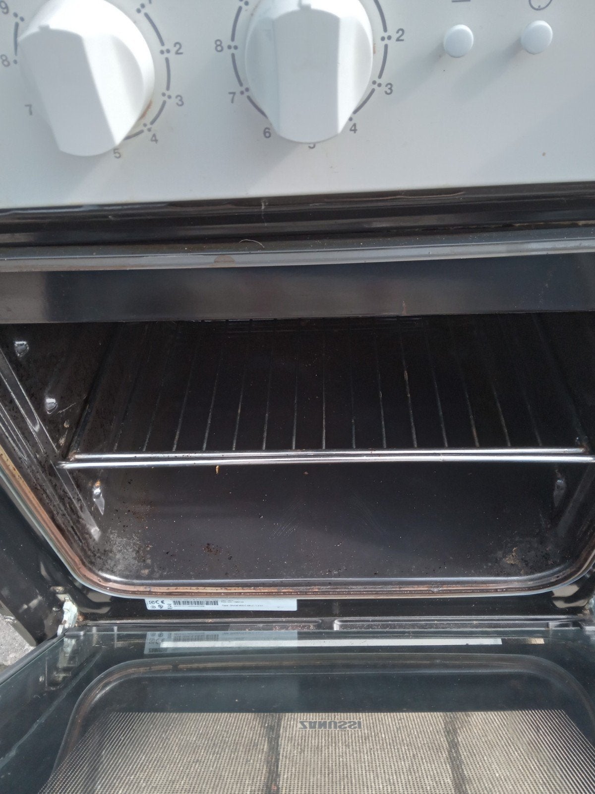 Keramische kookplaat met oven 50e, Ophalen, Oven