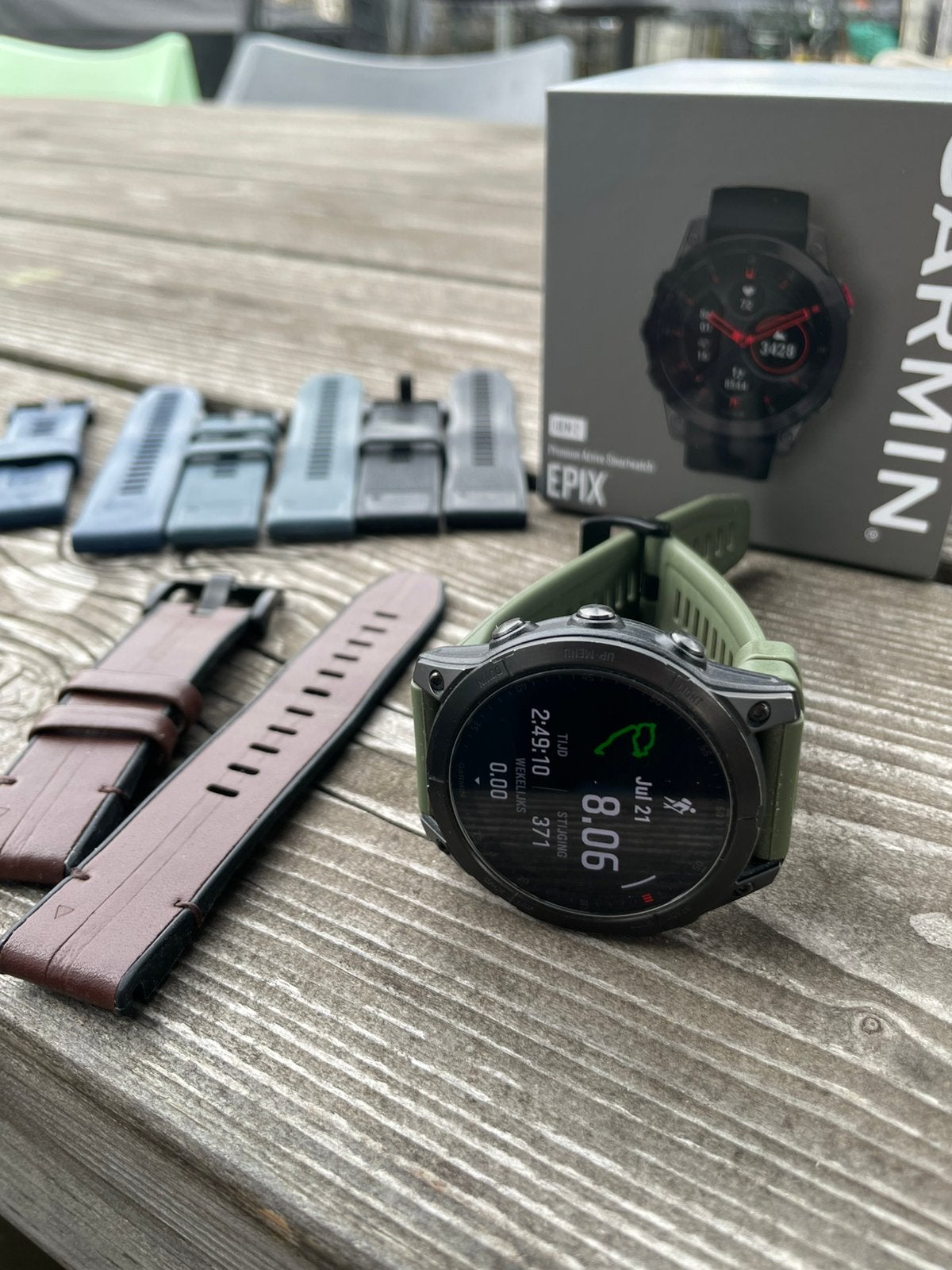 Garmin epix ( gen 2 ), Étanche, Comme neuf, Enlèvement, Avancer d'un pas