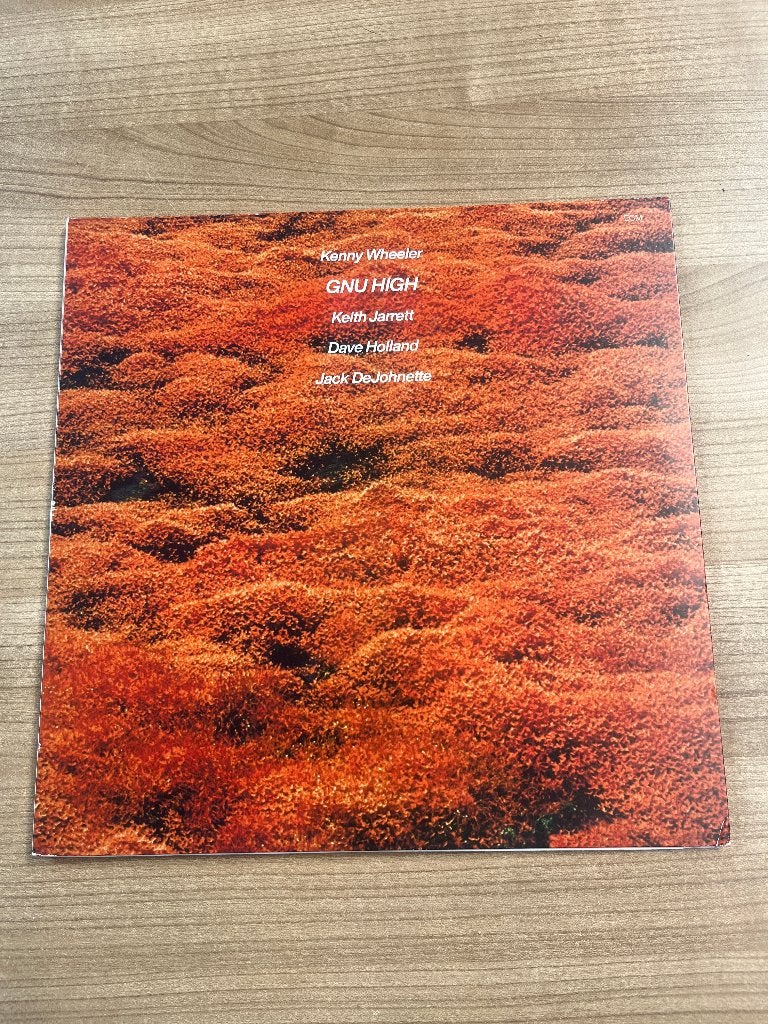 KENNY WHEELER - GNU HIGH (JARRETT, HOLLAND, DeJOHNETTE) ECM, Cd's en Dvd's, LP, Ophalen of Verzenden, Zo goed als nieuw, Beschermende buitenhoes