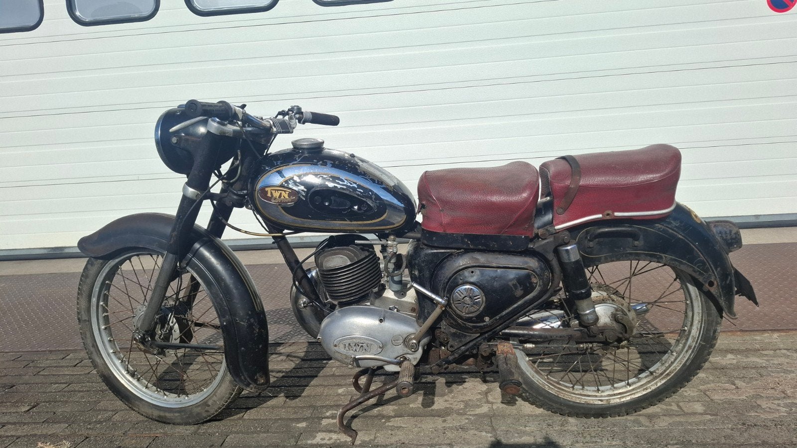 TWN Cornet 200 cc 2 stroke 1957, Motoren, Ophalen, Gebruikt