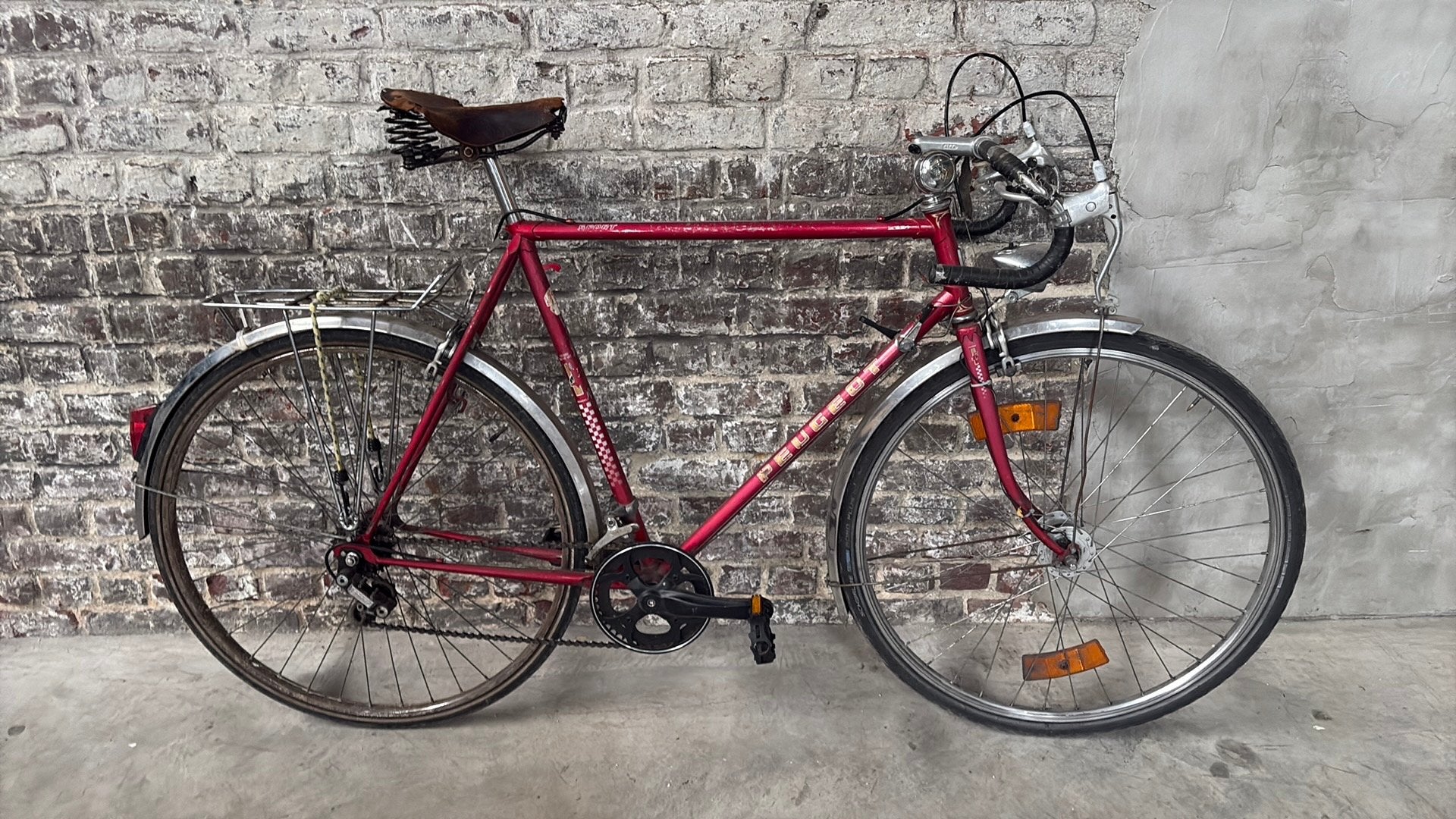 Fiets Peugeot - met werk, Autres marques, Frein sur jante, Moins de 10 vitesses, Enlèvement