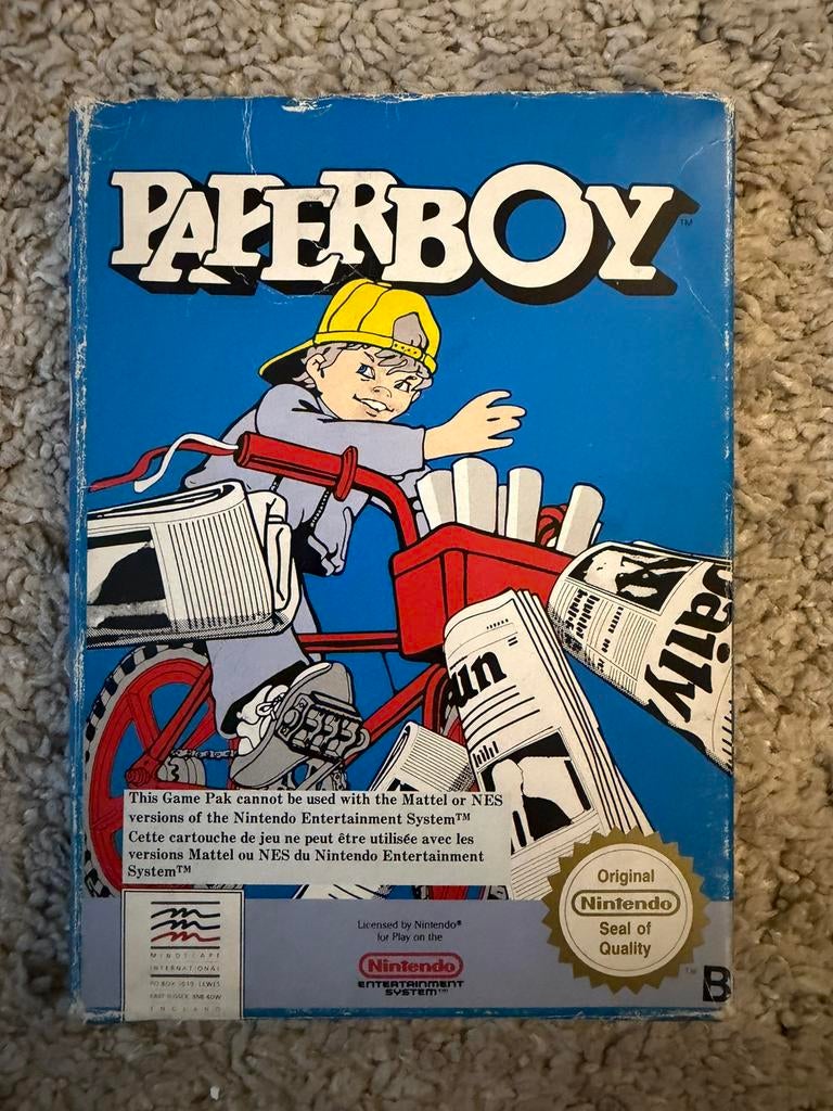 Paperboy Nes, Consoles de jeu & Jeux vidéo, Jeux | Nintendo NES, Envoi, Comme neuf