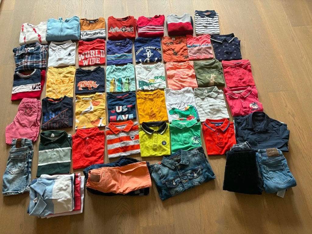 kinderkleding pakket - maat 116/122 - jongen, Kinderen en Baby's, Ophalen, Gebruikt, Maat 116