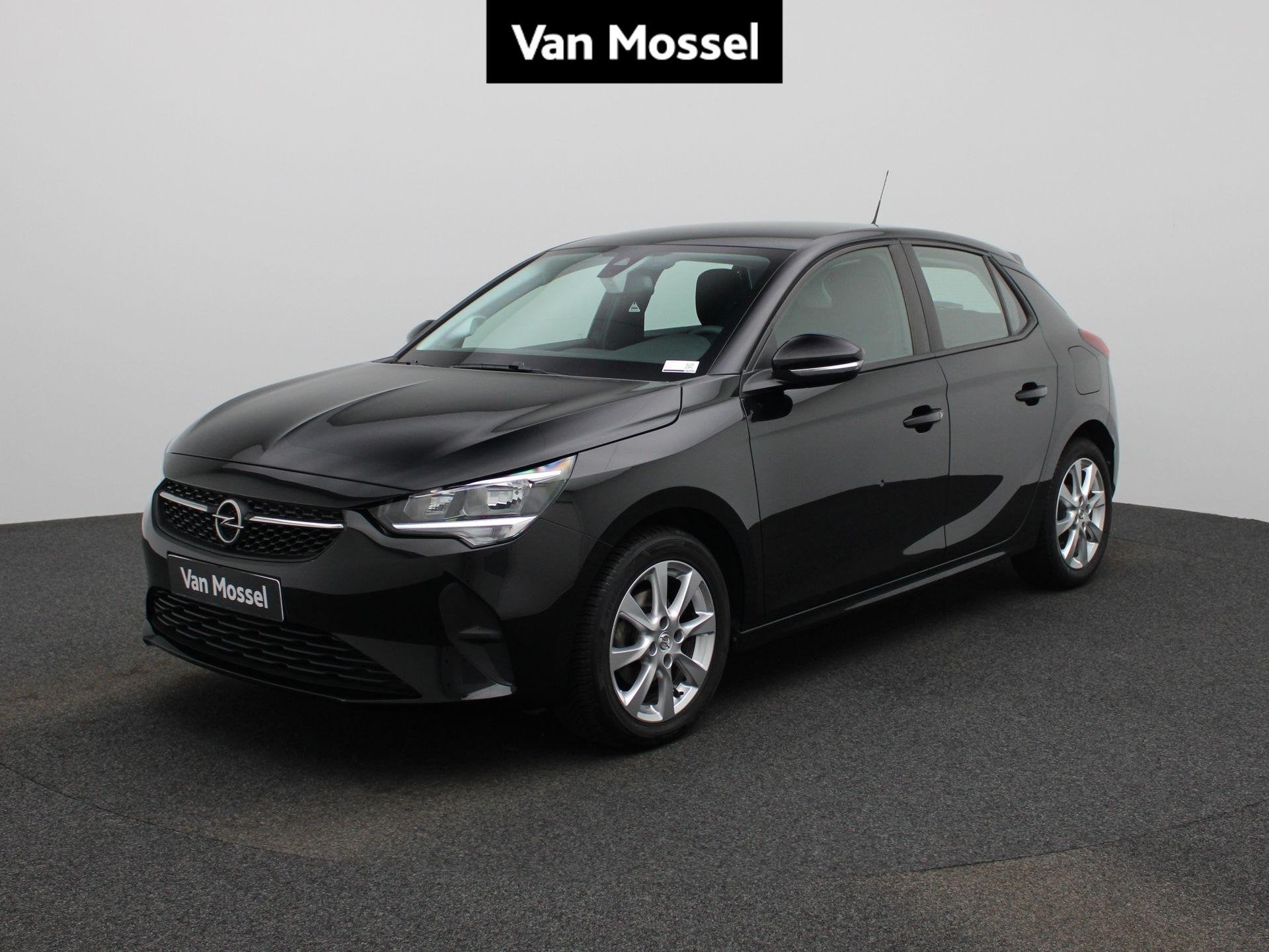 Opel Corsa 1.2 55kW S/S Edition NAVI | CARPLAY | CAMERA, Voorwielaandrijving, Stof, 1055 kg, Zwart