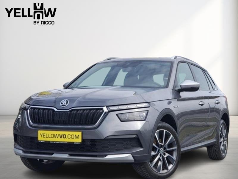 Skoda Kamiq Scout / GPS / 110ch, Autos, Skoda, Argent ou Gris, Achat, Euro 6, Boîte manuelle