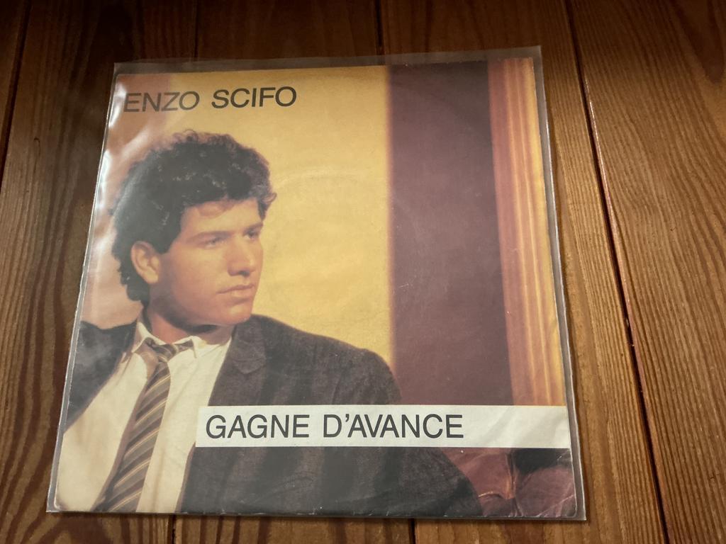 7” Enzo Scifo - gagne d’avance, Enlèvement ou Envoi, Utilisé