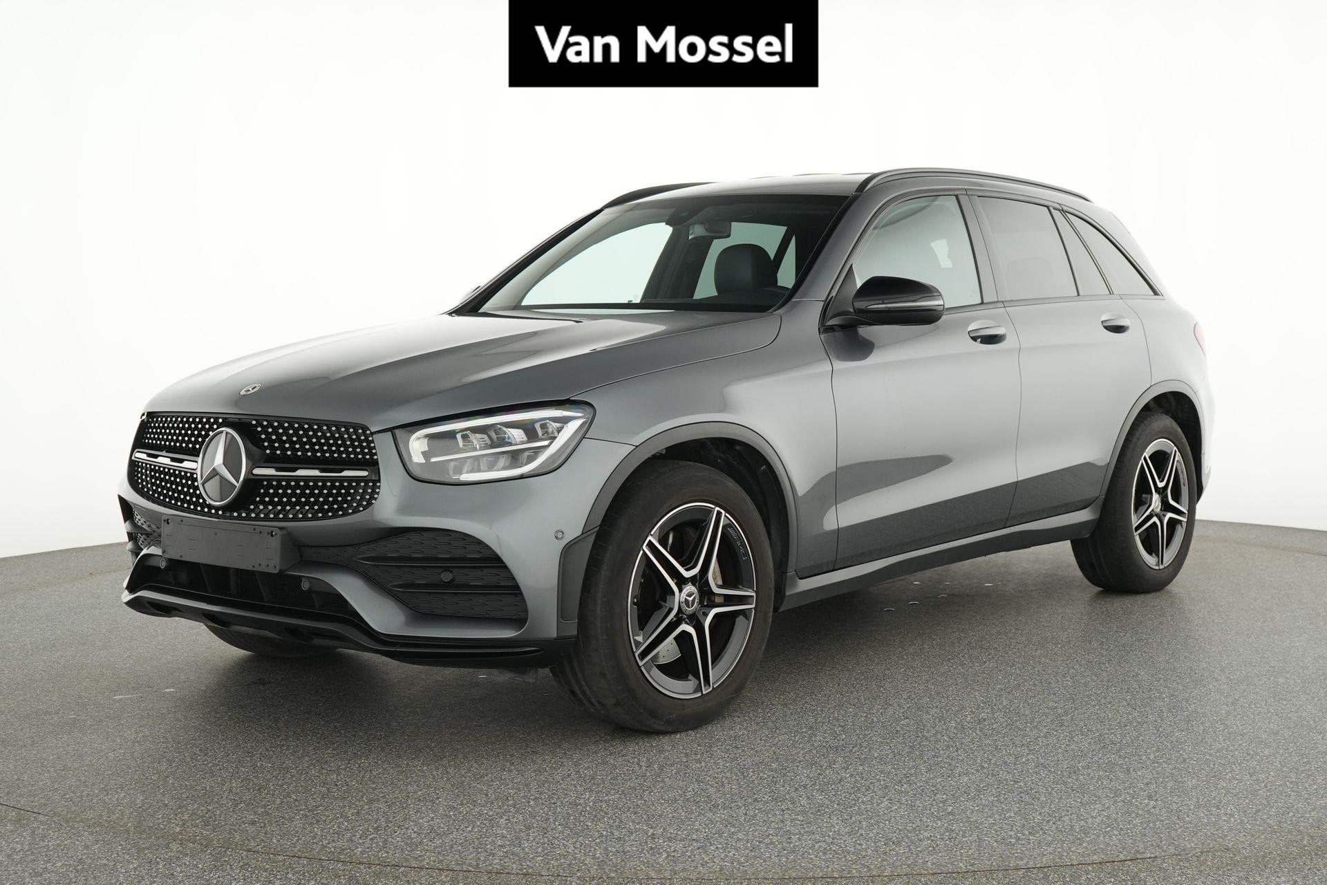 Mercedes-Benz GLC 200d AMG + LED + CAMERA + SENSOREN + 1 JAA, Auto's, Automaat, Dealer onderhouden, Achterwielaandrijving, Gebruikt