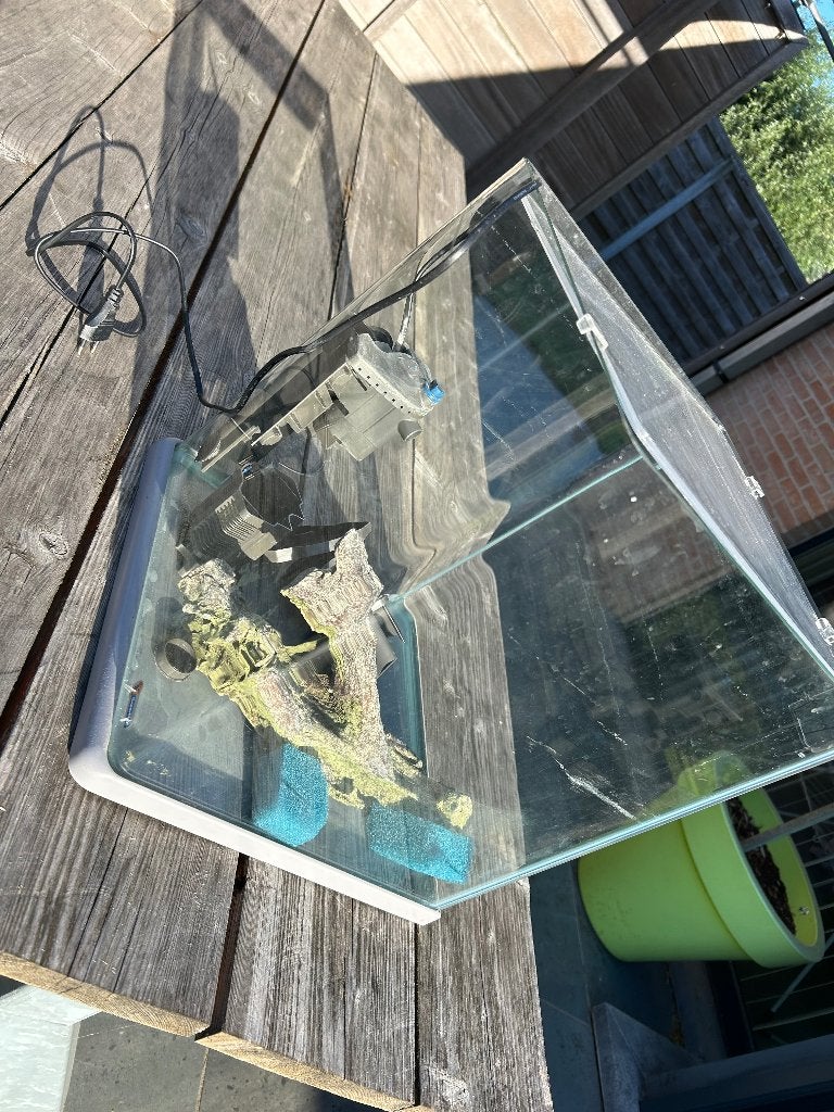 Aquarium + filter, Dieren en Toebehoren, Ophalen, Gebruikt, Filter
