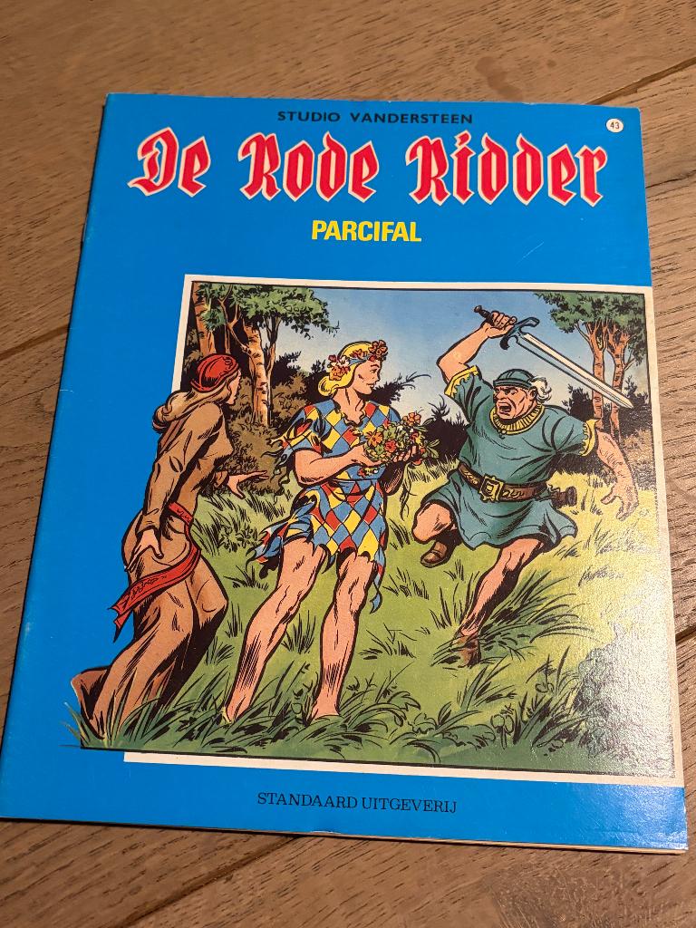 De Rode Ridder - 43 - Parcifal, Eén stripboek, Ophalen of Verzenden, Gelezen, Willy Vandersteen