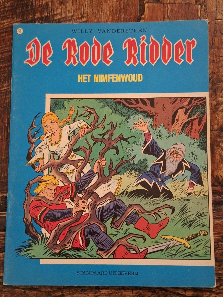 de rode ridder 66: het nimfenwoud, Eén stripboek, Ophalen of Verzenden, Zo goed als nieuw