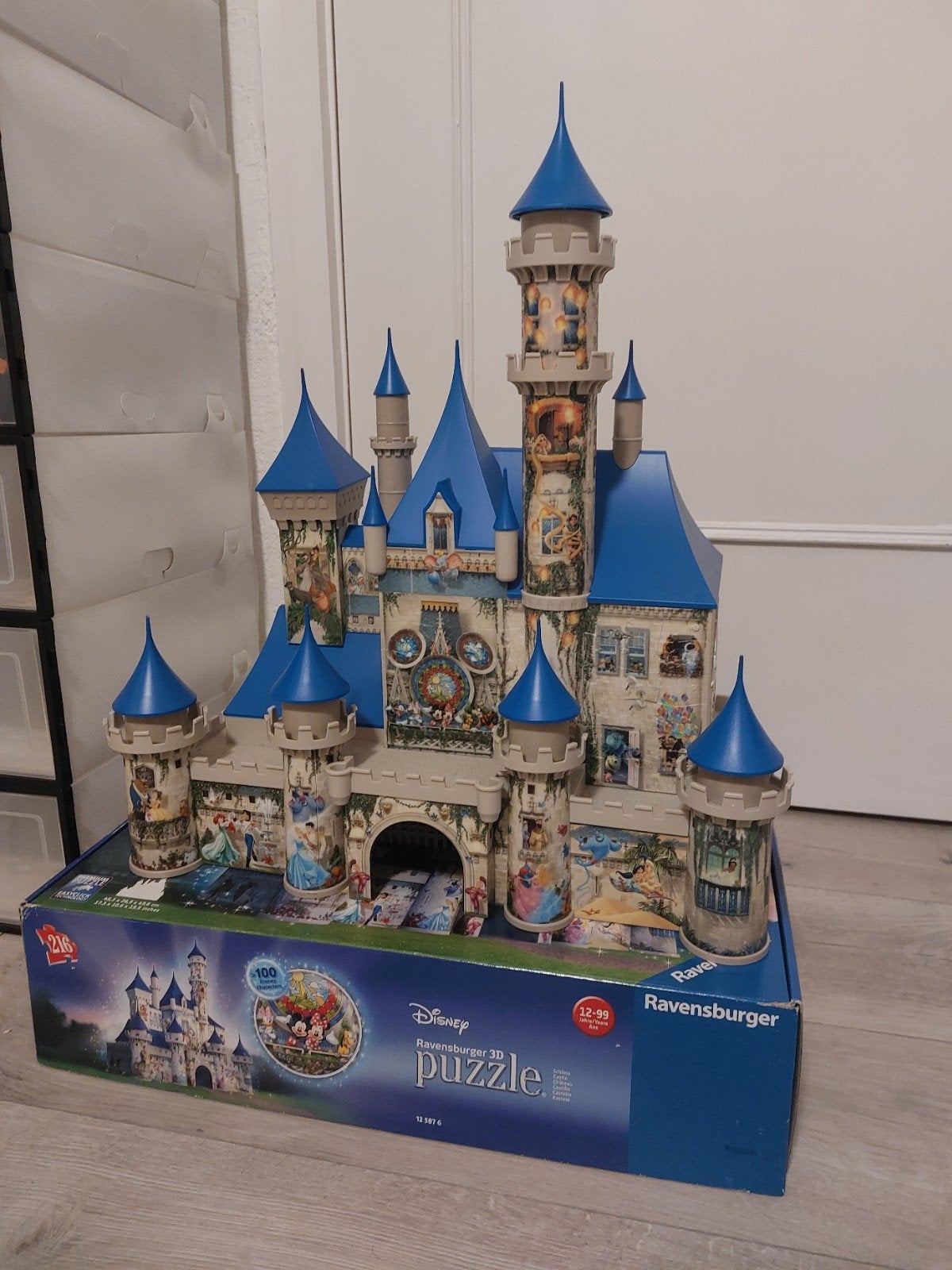 Ravensburger Disney 3D Kasteel - 216 stukjes - compleet, Enlèvement, Utilisé, Rubik's Cube ou Puzzle 3D