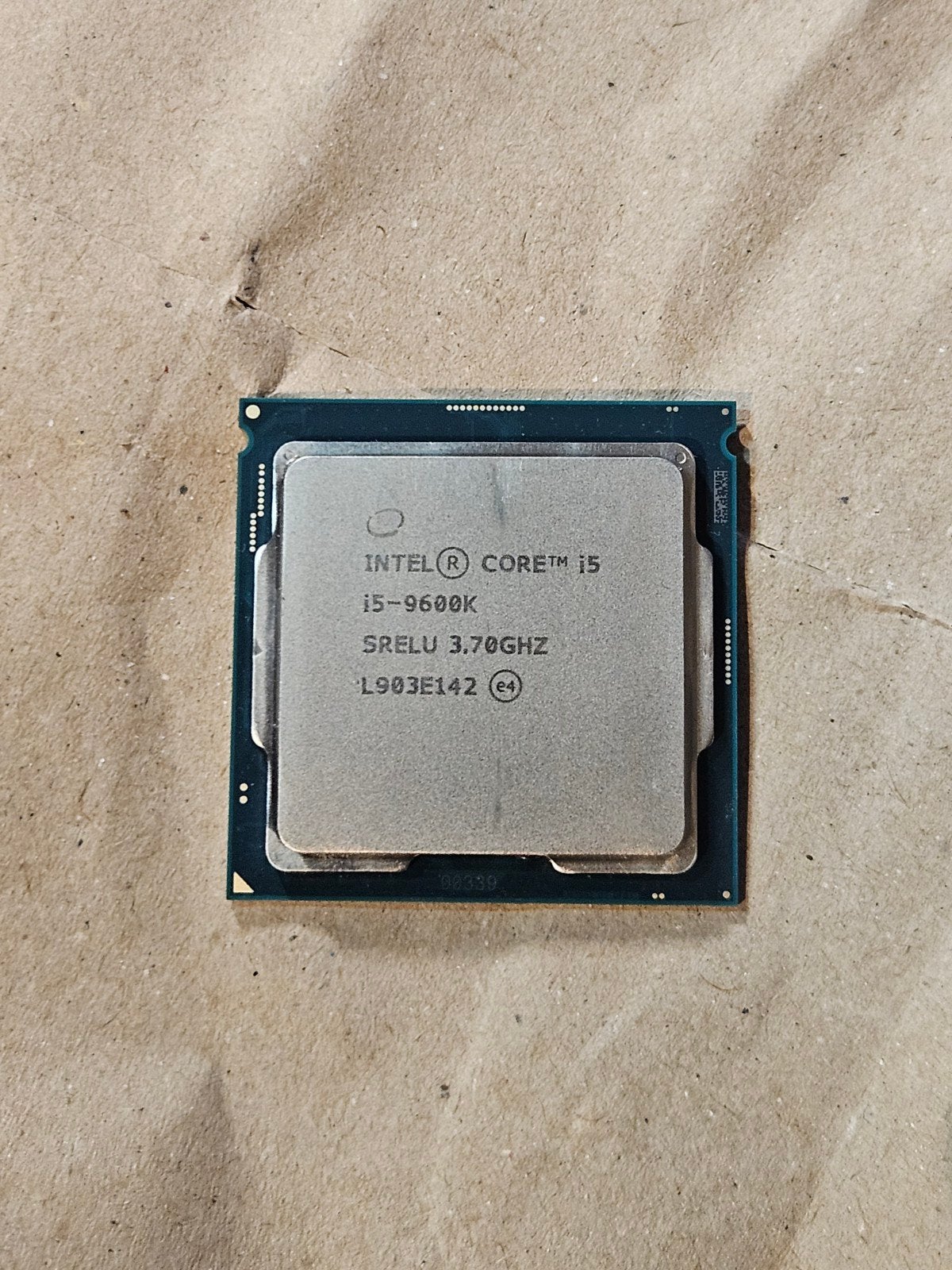 Intel Core i5-9600k processor, Informatique & Logiciels, 6-core, LGA 1151, Enlèvement ou Envoi, 3 à 4 Ghz