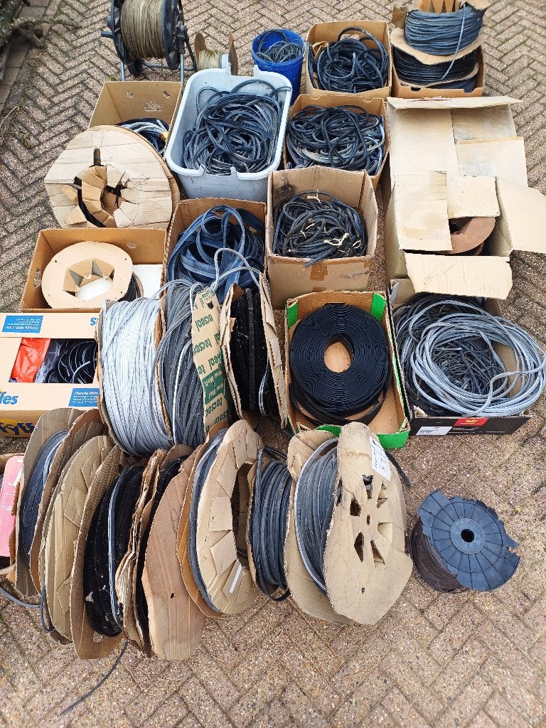 Lot raamrubbers, borstels en pezen, Ophalen, Zo goed als nieuw