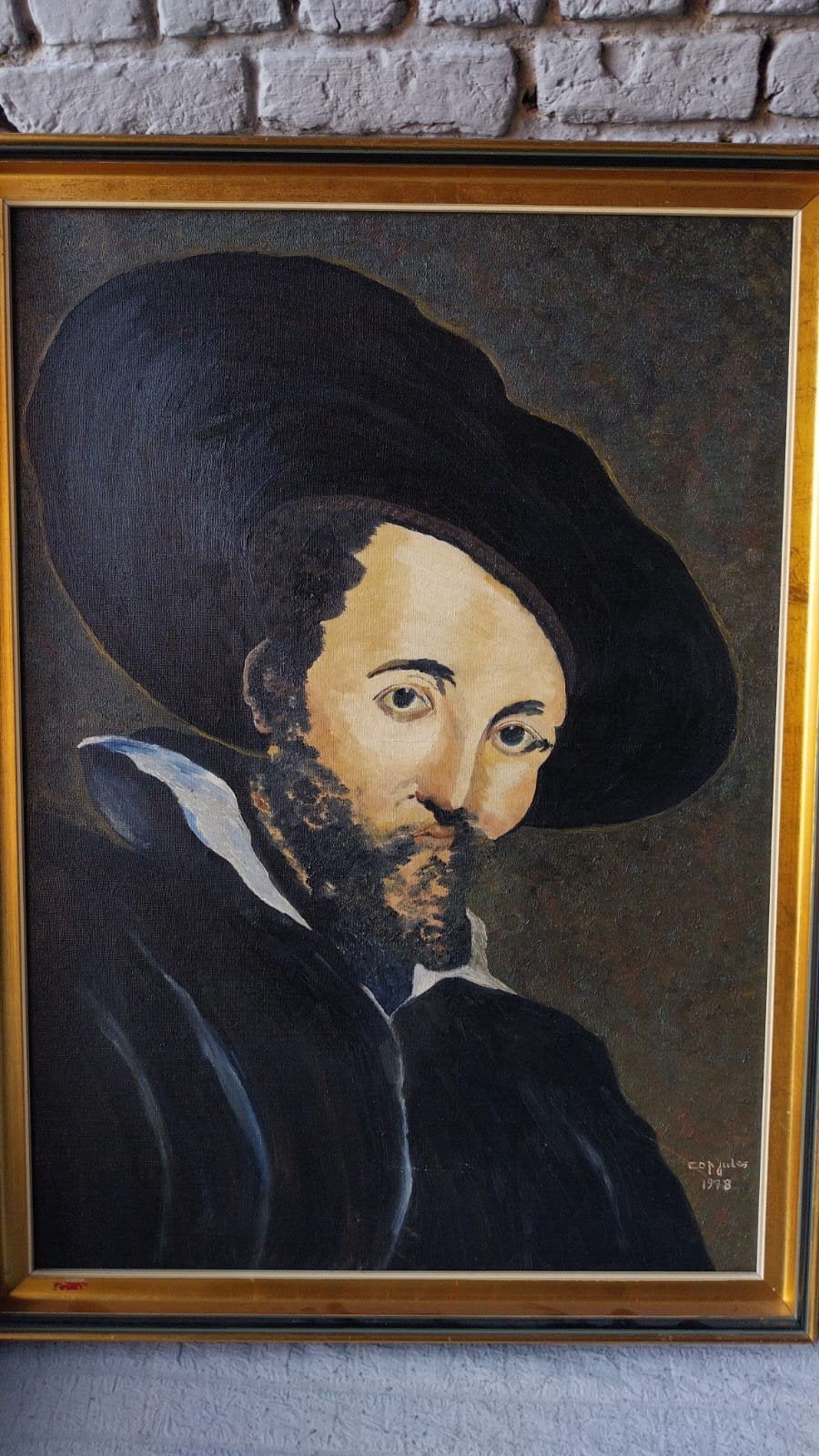 schilderij, Antiek en Kunst, Ophalen, Gesigneerd