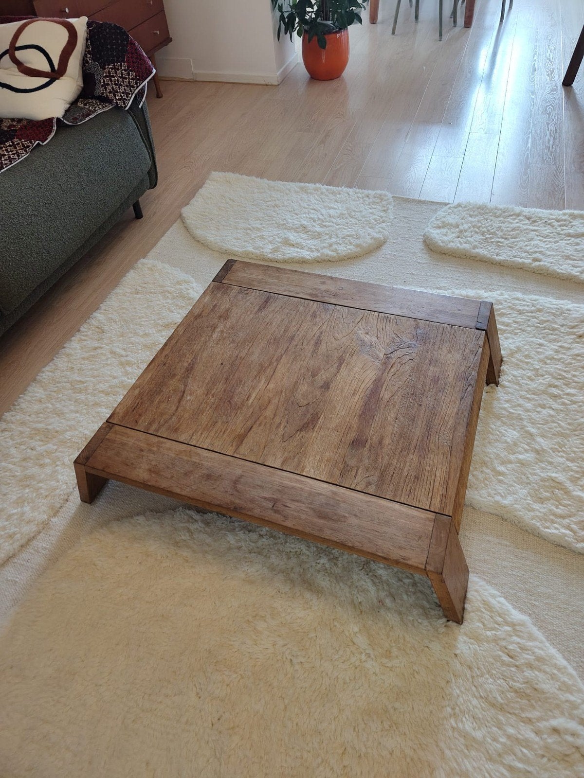 table en bois massif, Maison & Meubles, Enlèvement