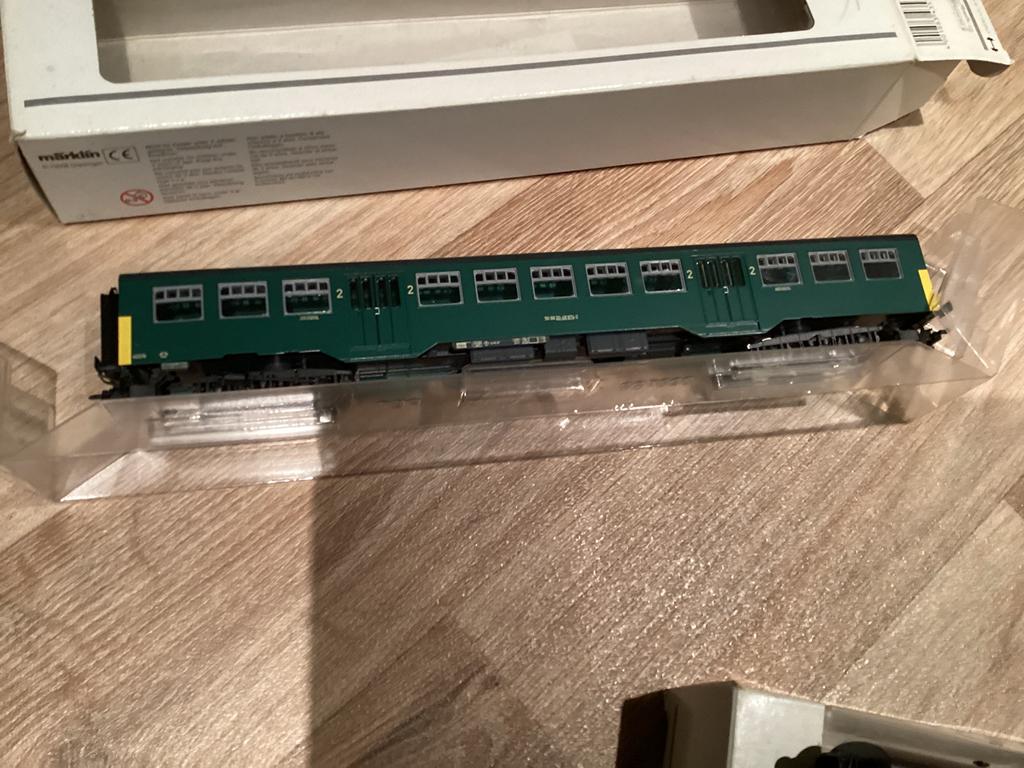 Marklin 43532 en 43534, nmbs, Hobby & Loisirs créatifs, Trains miniatures | HO, Analogique, Enlèvement ou Envoi, Courant alternatif