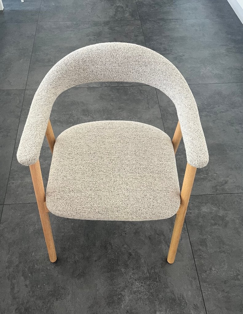 Eetkamerstoel Nordic - beige - Nieuw !!, Huis en Inrichting, Stoelen, Ophalen, Overige kleuren, Nieuw, Stof