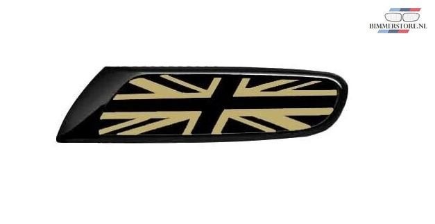 Trim covers set smoke Union Jack voor zijknipperlicht nieuw, Autos : Pièces & Accessoires, Neuf, -, Mini, -