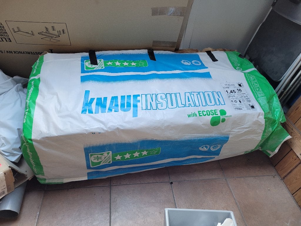 Knauf thermische isolatie TD 430 KD, Bricolage & Construction, Laine de verre, Comme neuf, Enlèvement, 5 à 10 m²