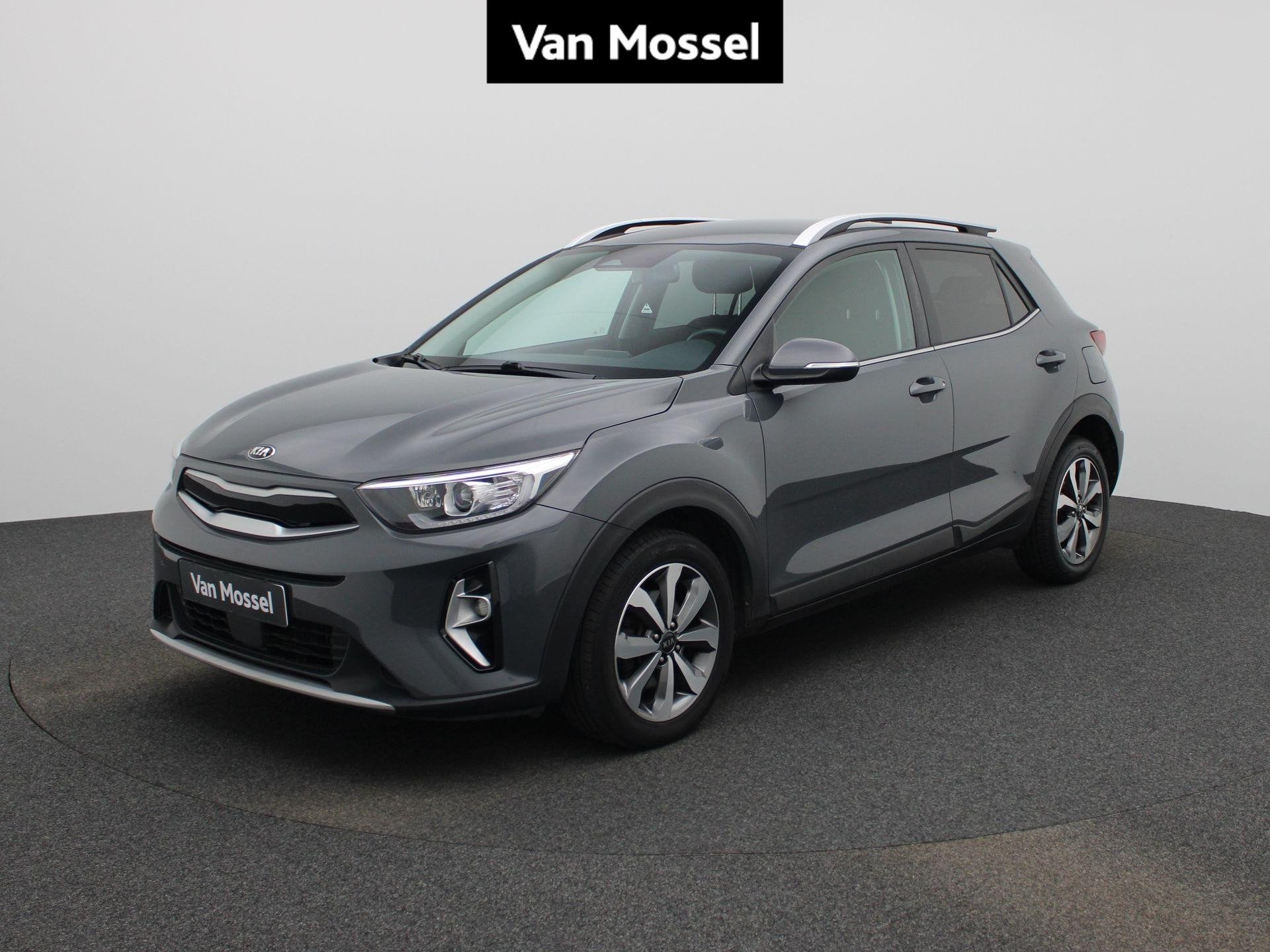 Kia Stonic 1.0 T 100 Pulse, Autos, Argent ou Gris, Euro 6, Entreprise, Boîte manuelle