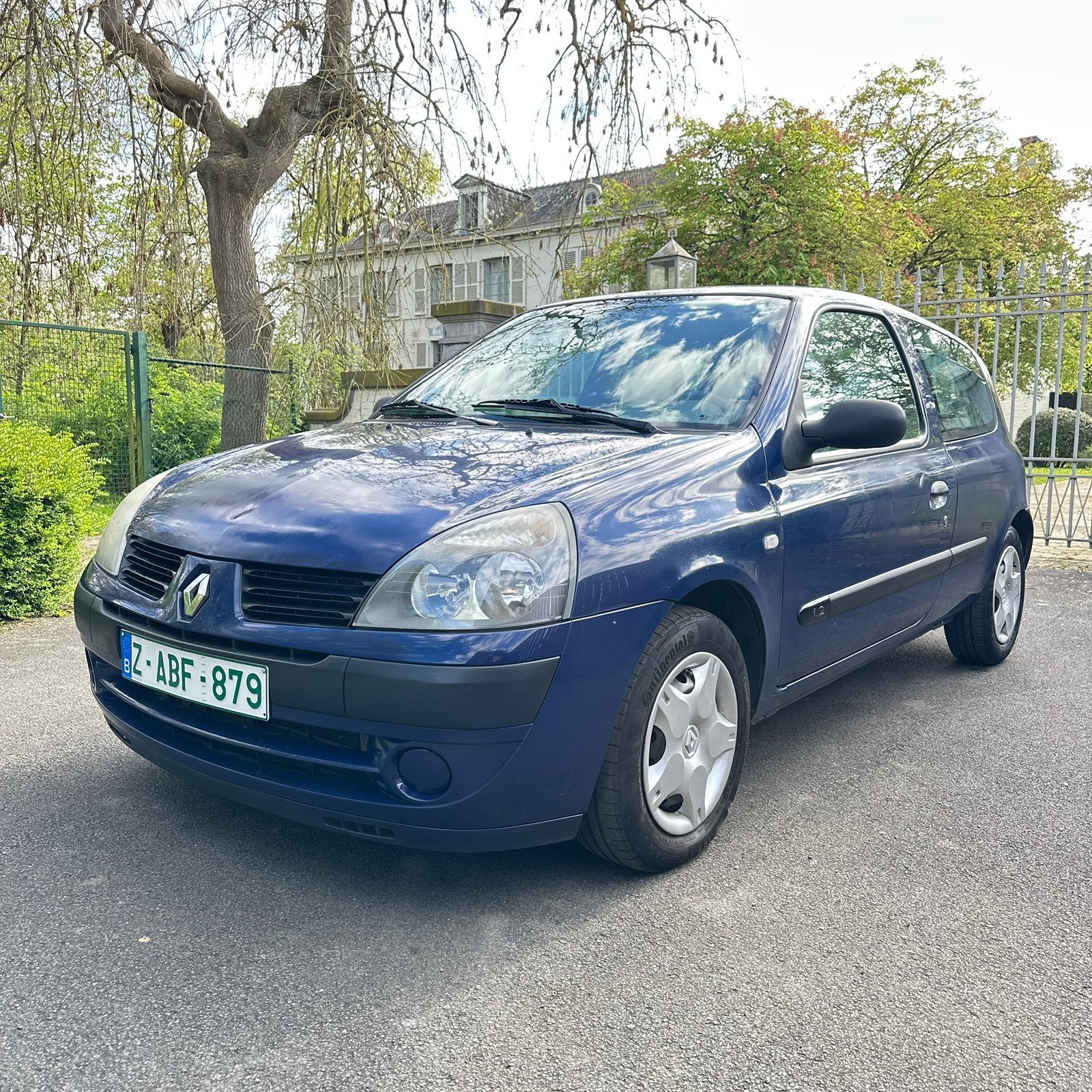 RENAULT CLIO 1.2 BENZINE 2006 / EERSTE EIGENAAR, Auto's, Voorwielaandrijving, Stof, Beige, Blauw