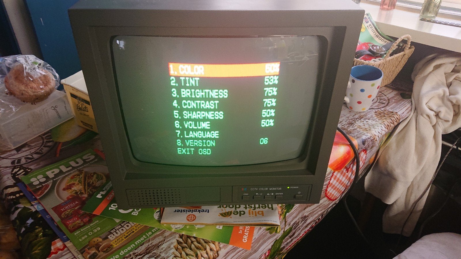 14 inch crt monitor nieuw in doos, Computers en Software, Ophalen of Verzenden, Proline