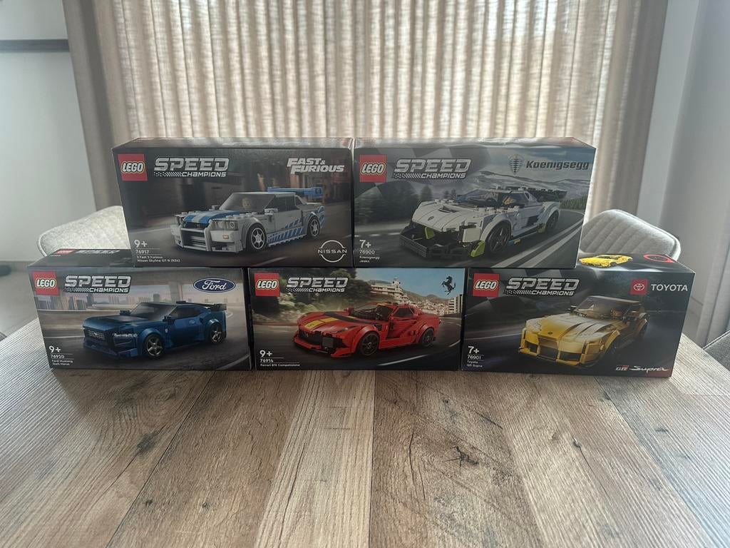 Lego speed champions sets - SEALED, Lego, Nieuw, Complete set, Ongeopend/sealed