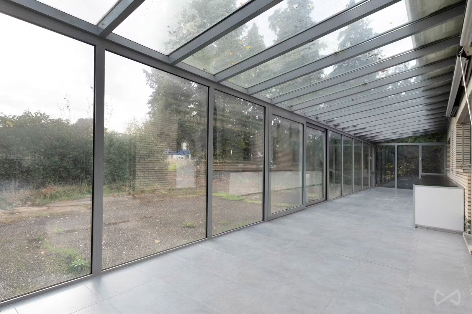 Grote aluminium veranda, Enlèvement, Comme neuf, Véranda