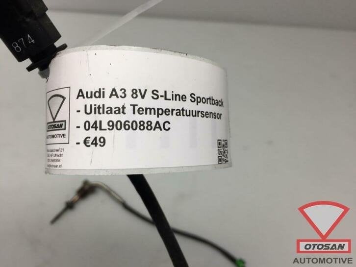 capteur de temp rature d' chappement audi a3 8v s line vag 0, Autos : Pièces & Accessoires, AUDI AG, Auto-Union-Strasse 1
85045  Ingolstadt, DE