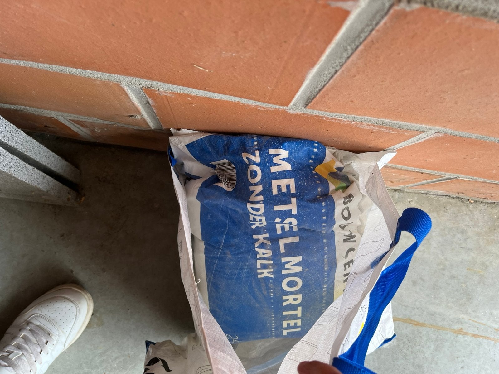 Metselmortel zonder kalk, Ophalen, Zo goed als nieuw