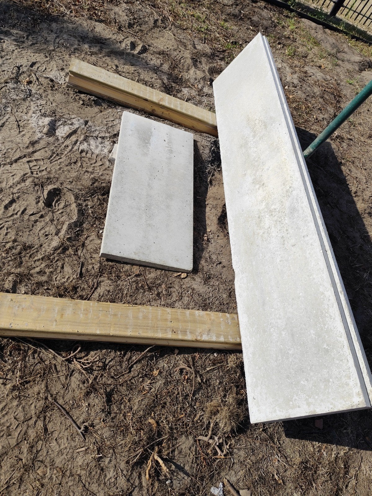 betonplaat 2stuks, Doe-het-zelf en Bouw, Ophalen, Overige materialen, Overige typen, Nieuw