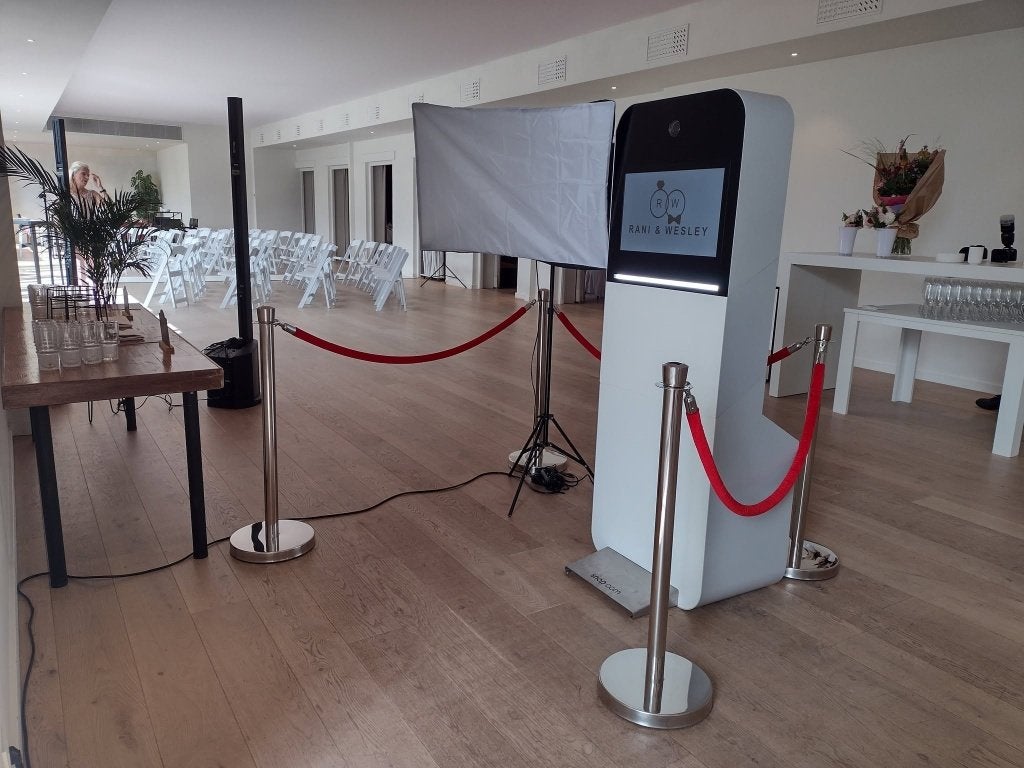 Professionele Photobooth te koop – direct inzetbaar, Ophalen, Zo goed als nieuw