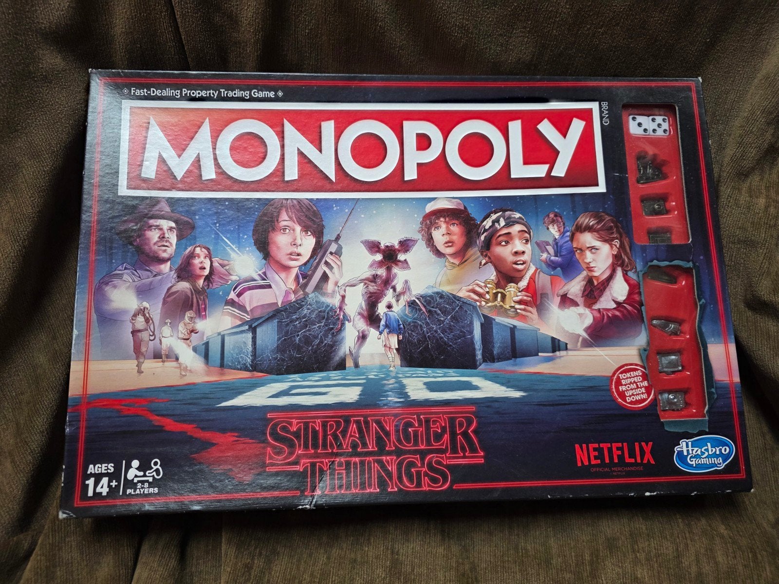 Monopoly Stranger Things Engelse versie. Geweldig om te spel, Hobby en Vrije tijd, Ophalen of Verzenden