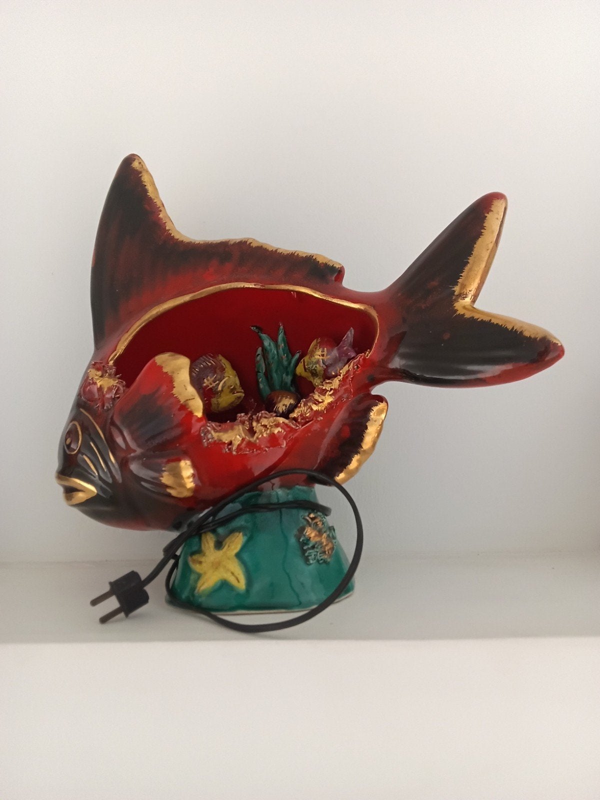 XXL Vallauris aquarium lamp, Ophalen