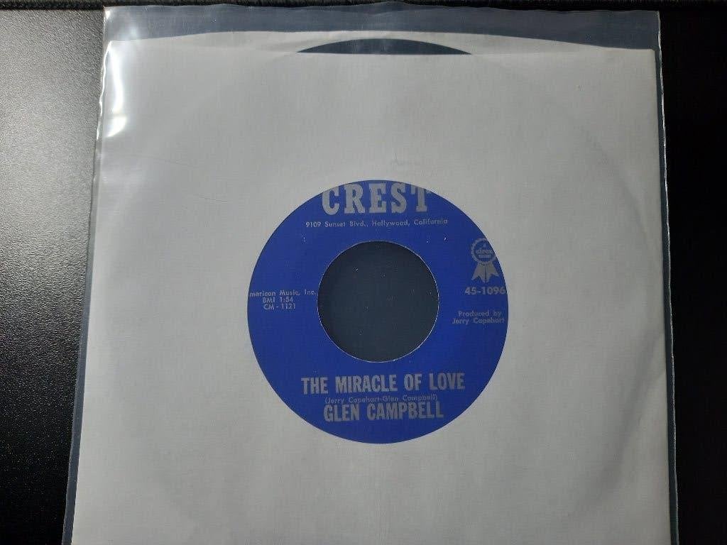Glen Campbell ‎– The Miracle Of Love '7 Popcorn, 7 inch, Ophalen of Verzenden, Pop, Overige typen