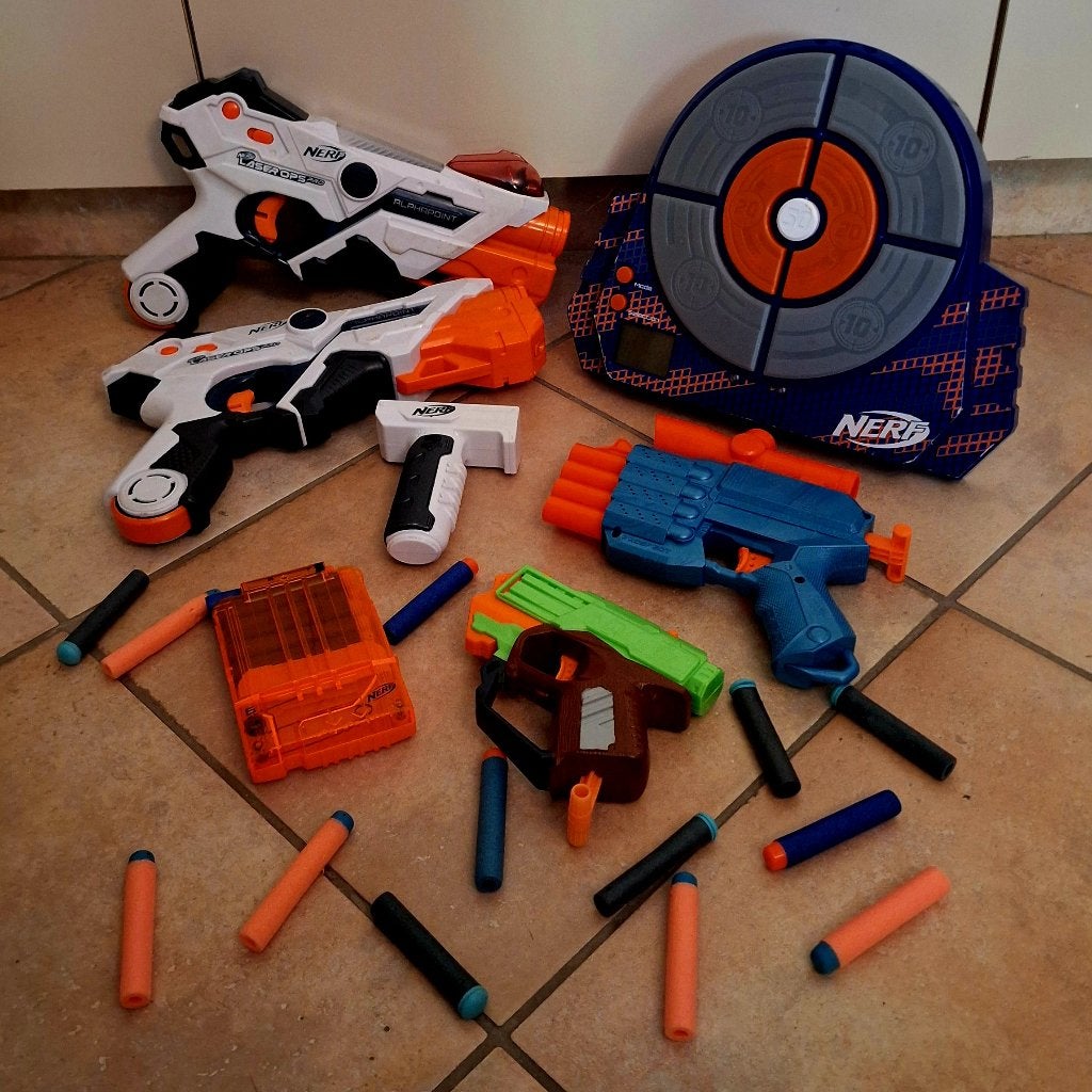 NERF geweren en attributen, Enlèvement, Comme neuf