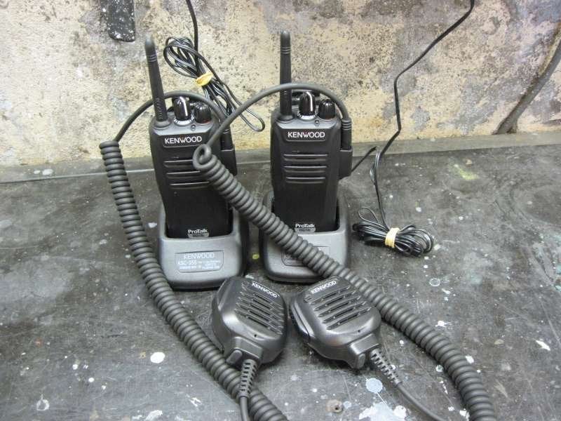 kenwood tk 3401, Télécoms, Enlèvement, Utilisé, Talkie-walkie ou Walkie-talkie